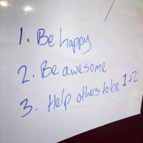 Be awesome